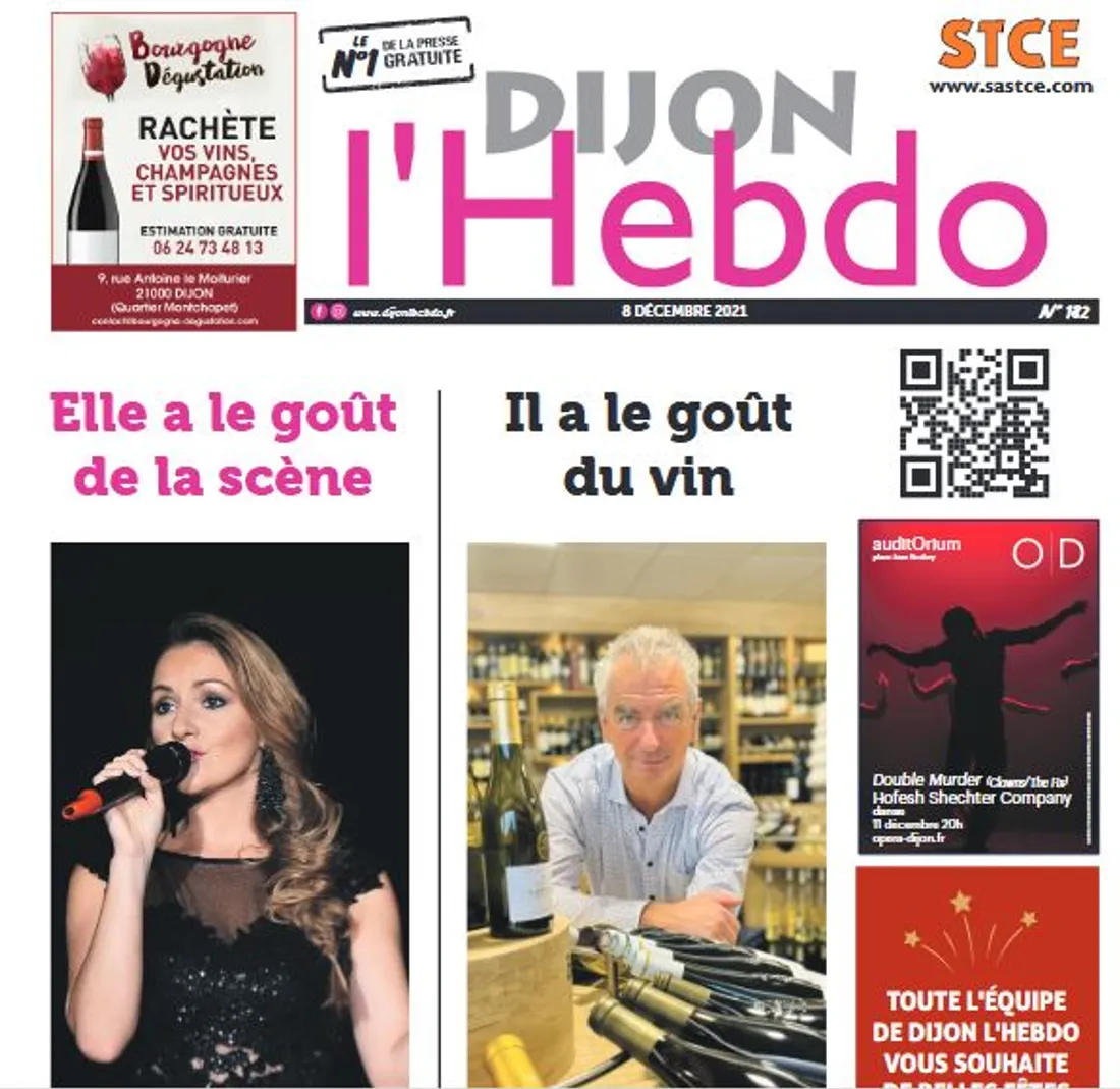La Une du nouveau numéro de Dijon l'hebdo 